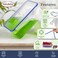 Feelings Plastic Food Container Set Rectangular, 14 PCS