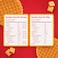 Gandour Waffles Caramel Sweet and Crispy, 28g, Pack of 24