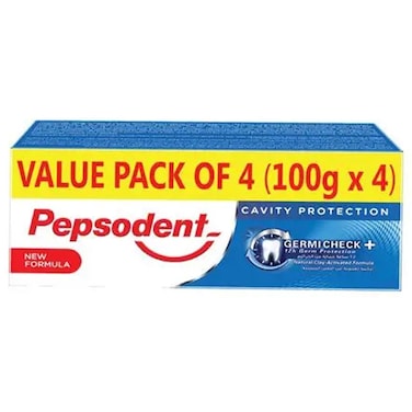 Pepsodent Germi Check Cavity Protection Toothpaste, 100g, Pack of 4