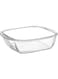 NADIR Sempre Ovenware L Square Roaster 2.4 L - Versatile Glass Platter