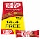 Nestle KitKat 2 Finger Milk Chocolate Wafer Bar 17.7g, Pack of 18