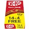 Nestle KitKat 2 Finger Milk Chocolate Wafer Bar 17.7g, Pack of 18