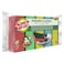 3M Scotch-Brite Power Classic Multi-Colored Heavy Duty Scrub Sponge, 5 PCS
