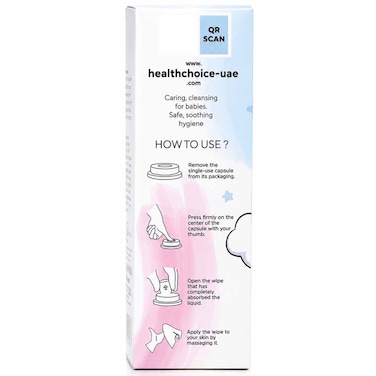 Health Wealth Baby Care Wipes, 10 Wipes
