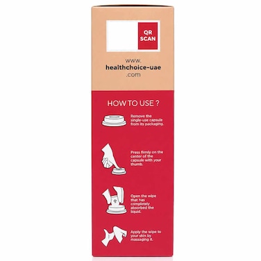 Health Wealth Toner Facial Wipes, 10 Wipes