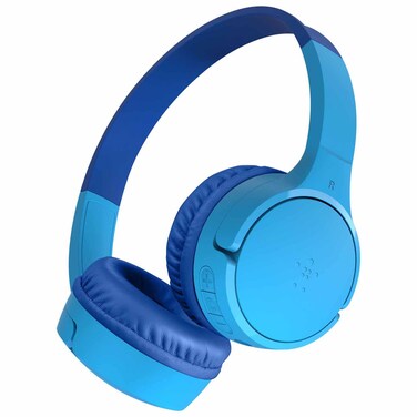 Belkin SoundForm Mini Wireless Bluetooth On-Ear Headphones, Blue