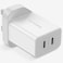 Hyphen 30W Charger with 60W USB-C Cable, White