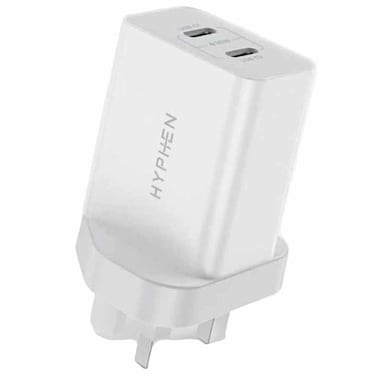 Hyphen 30W Charger with 60W USB-C Cable, White