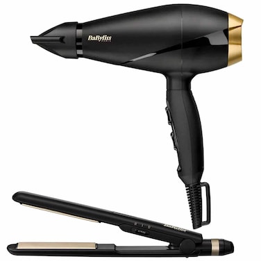 BaByliss Hair Dryer and Straightener Styling Set