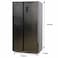 Panasonic NR-BS734M Refrigerator, 559L, Inverter, Stainless Steel, Multi Airflow, No Frost