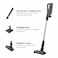 Electrolux Cordless Vacuum Cleaner 500 Series, 50 Min Runtime, EFP52212DB, Grey