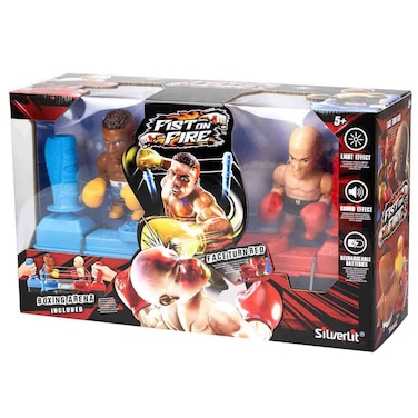 Silverlit Fist On Fire Battle Pack Interactive Boxing Game Set with Light and Sound Effects, Ages 5+