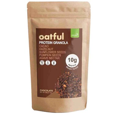 Oatful Organic Protein Granola Chocolate Ready to Eat, 60g