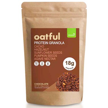 Oatful Organic Protein Granola Chocolate, 300g