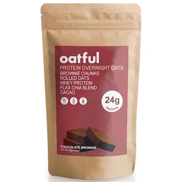 Oatful Protein Overnight Oats Chocolate Brownie, 85g
