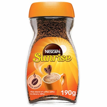 Nescafe Sunrise Instant Coffee Chicory Mixture, 190g