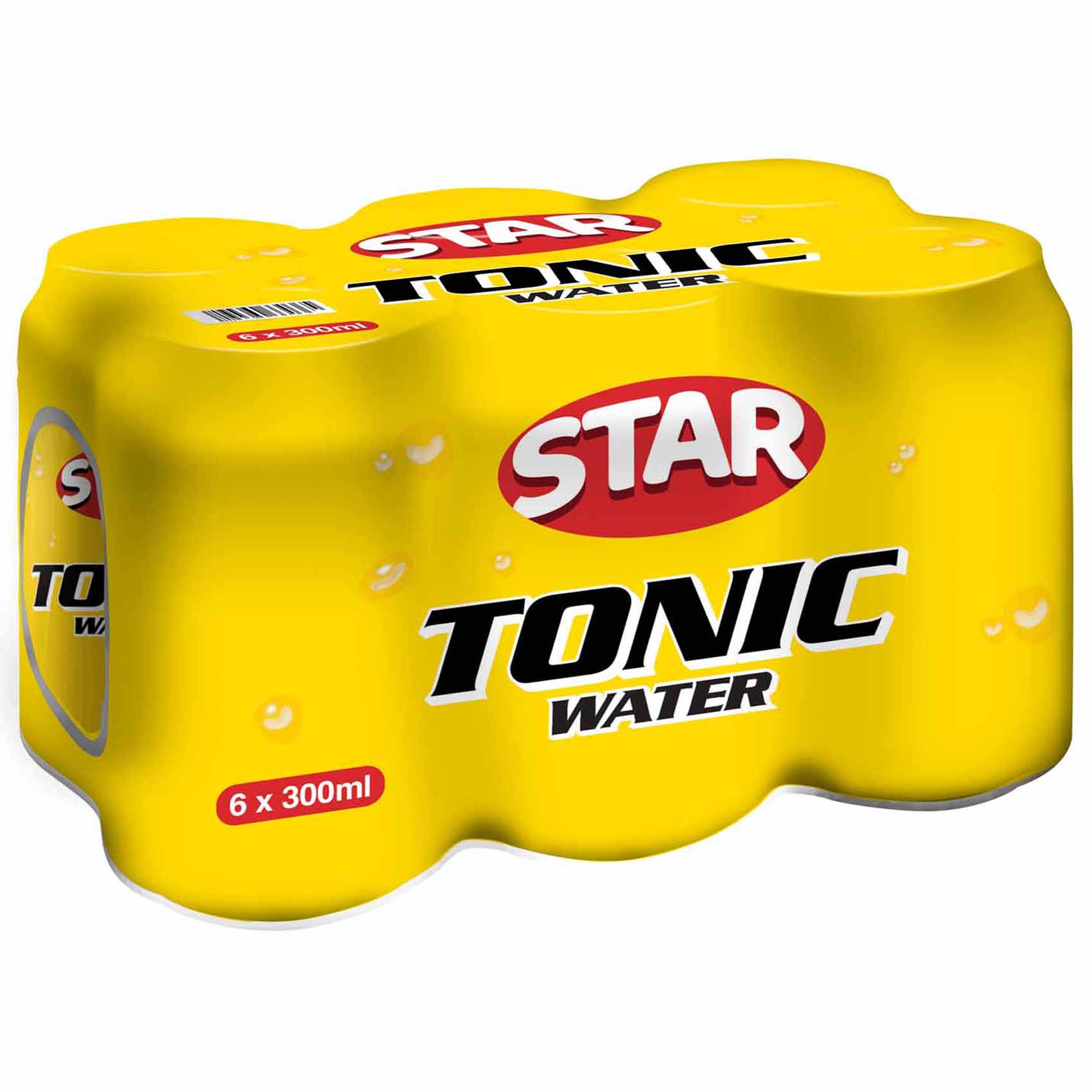 Star Tonic Water Soft Drink, 300ml, Pack of 6 300mlx6