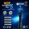 BIC Hybrid Flex 3 Men's Razor with 4 Replacement Cartridges