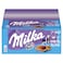 Milka Chips Ahoy Alpine Milk Chocolate with Cookie Pieces, 90g, Pack of 20