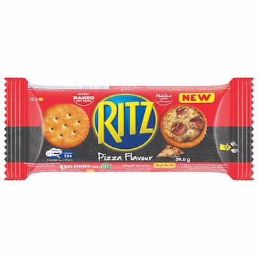 Ritz Pizza Flavour Crackers Oven Baked, 39.6g