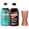 Nescafe Espresso Concentrate Black and Smooth Vanilla, 500ml, Pack of 2