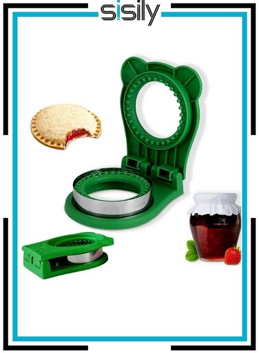 Sandwich Cutter for Kids, Bread Sandwich Decruster, Uncrustables Sandwich Maker, DIY Cookie Cutters, Great for Lunchbox
