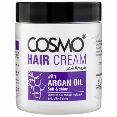 Cosmo Hair Cream with Argan Oil Soft and Shiny, 500ml