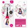 LUKKY Hair Mascara Neon Pink, 15ml, Washable Temporary Hair Color