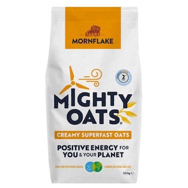 Mornflake Mighty Oats Creamy Superfast Oats, 500g
