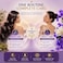 Vatika Naturals Nourish and Protect Shampoo 400ml and Uplifting Black Iris Body Wash 250ml, Pack of 2