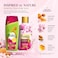 Vatika Naturals Repair and Restore Shampoo 400ml and Romantic Sakura Body Wash 250ml, Pack of 2