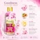 Vatika Naturals Repair and Restore Shampoo 400ml and Romantic Sakura Body Wash 250ml, Pack of 2