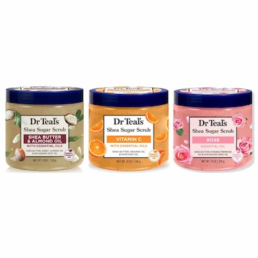Dr Teal's Shea Sugar Scrub Assorted Soak, 538g