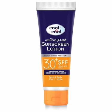 Cool and Cool Sunscreen Lotion SPF 30, 50ml