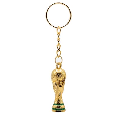 TBS Football Trophy Keychain Gold