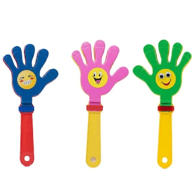 TBS Football Hand Clapper Toy, Pack of 2