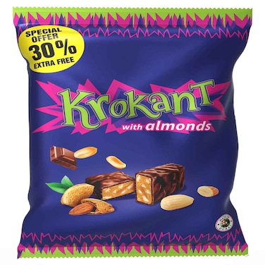Krokant Candy with Almonds, 650g, Special Offer 30% Extra Free