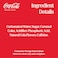 Coca-Cola Original Taste Carbonated Soft Drink with Free Aluminum Cup, 330ml, Pack of 12