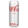 Coca-Cola Light Carbonated Soft Drink with Free Aluminum Cup, 330ml, Pack of 12