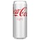 Coca-Cola Light Carbonated Soft Drink with Free Aluminum Cup, 330ml, Pack of 12