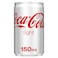 Coca-Cola Light Carbonated Soft Drink with Free Aluminum Cup, 150ml, Pack of 30