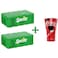 Sprite Zero Lemon-Lime Carbonated Soft Drink with Free Aluminum Cup, 150ml, Pack of 30