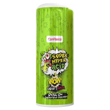 Confiteca Super Hyper Acid Roll-On Liquid Candy, Assorted Flavors, 40g