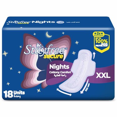 STAYFREE SECURE NIGHTS XXL 18