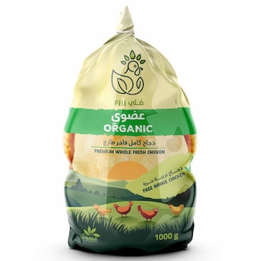 Fili Organic Fresh Whole Chicken, 1000g