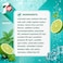 7UP Lemon Mint Mojito Zero Sugar Soft Drink, 155ml, Pack of 15