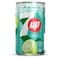 7UP Lemon Mint Mojito Zero Sugar Soft Drink, 155ml, Pack of 15