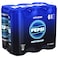 Pepsi Night Edition Extra Caffeine Carbonated Soft Drink, 330ml, Pack of 6