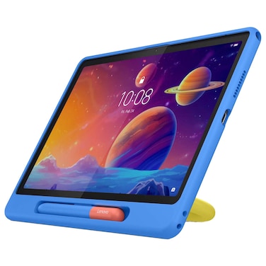 Lenovo Tab Kids Edition 128GB, 4GB RAM, 10.1 Inch WUXGA with Bumper Case and Pen, Luna Grey