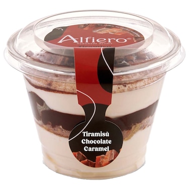 Alfiero Tiramisu Chocolate Caramel, 100g